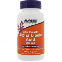  NOW Alpha Lipoic Acid 600  60 