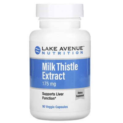 Специальный препарат Lake Avenue Nutrition Milk Thistle Extract 90 капсул