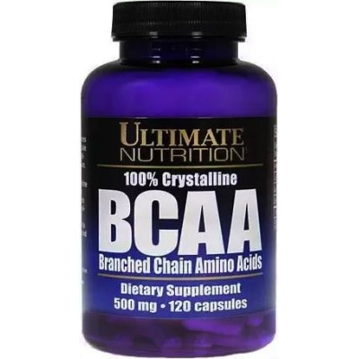 БЦАА Ultimate Nutrition BCAA 500 мг 120 капсул