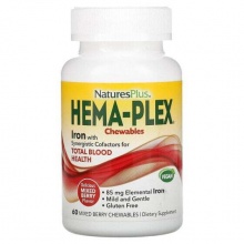  Natures Plus Hema-Plex Iron 60  