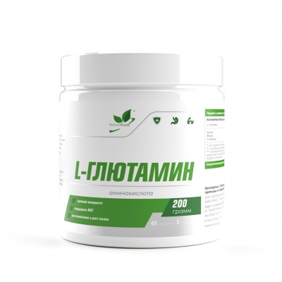 Глютамин NaturalSupp L-Glutamine 200 гр