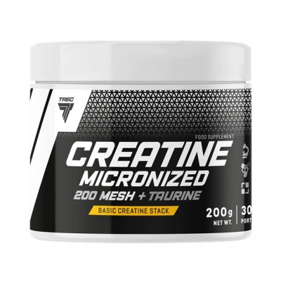 Креатин Trec Nutrition Creatine Micronized mesh+Taurine 200 гр