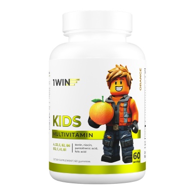 Витамины 1WIN Kids Multivitamin 60 мармеладок