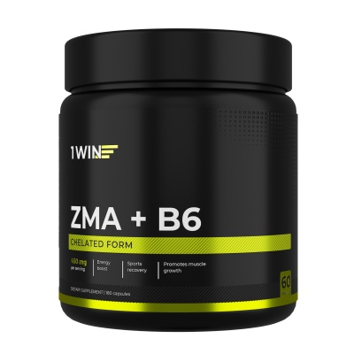 Тестобустер 1WIN ZMA+B6 180 капсул